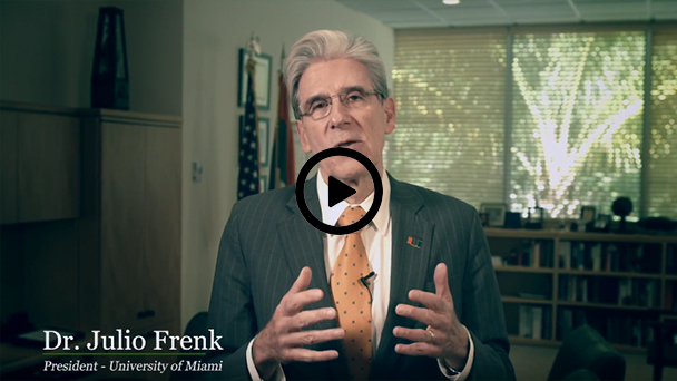 President Julio Frenk Welcome Message