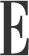 E