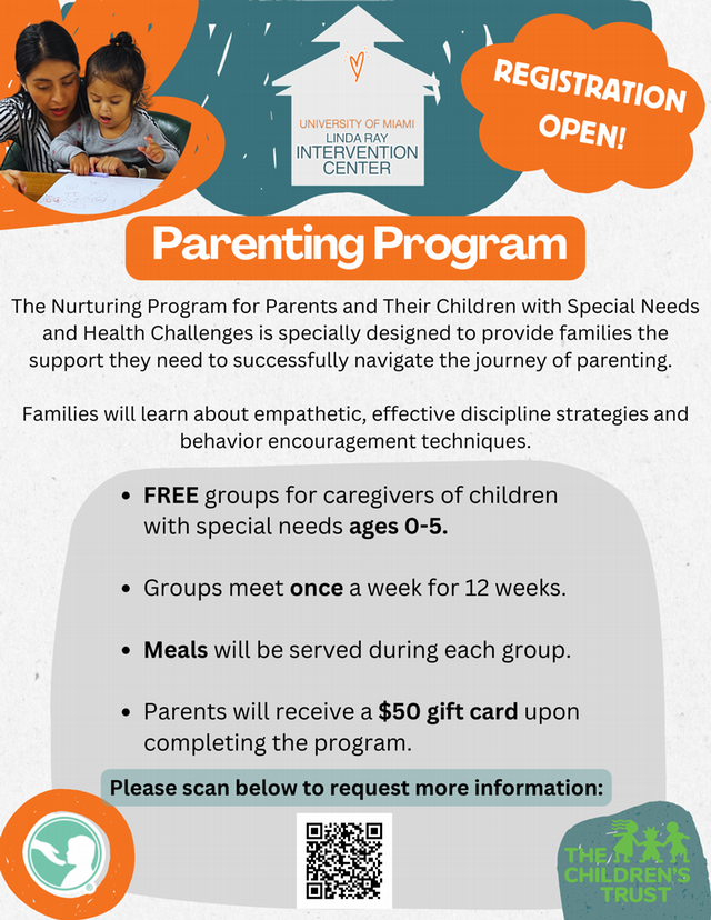 parenting program flyer