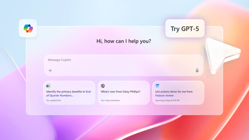 GPT-5 with Copilot for Microsoft 365