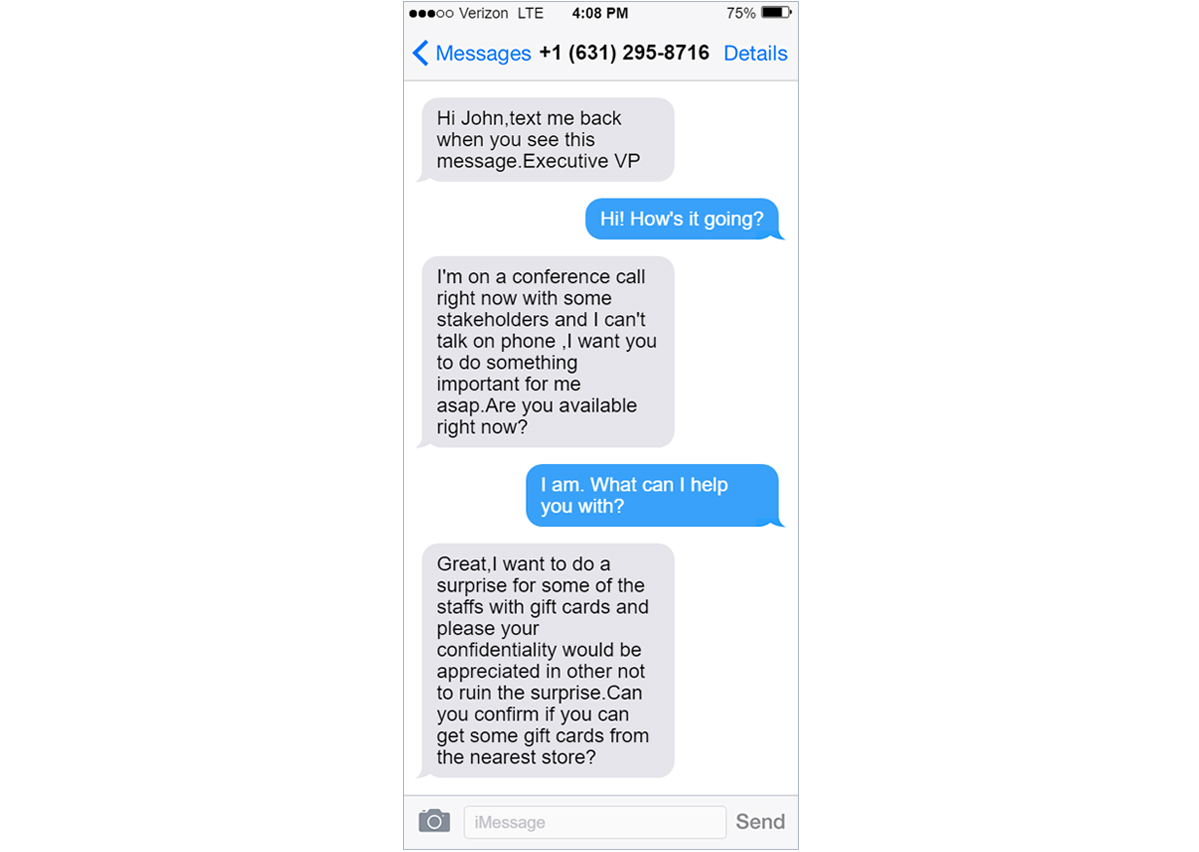 Text Message Scams (SMS-Phishing)