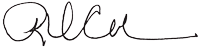 Dr. Callan's signature