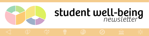 Student Well-Being Newsletter header